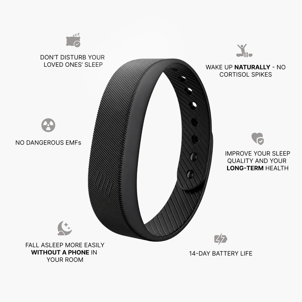 No EMFs, No Bluetooth, No Wifi. You Can Wear It All Night With Peace Of Mind